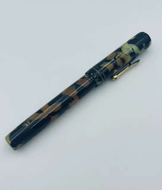 Conklin Endura Antique 1918 Marbré Perle Très Grande Fontaine Stylo