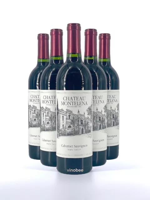 6 Bottles of Chateau Montelena Napa Valley Cabernet Sauvignon 2019 750ML