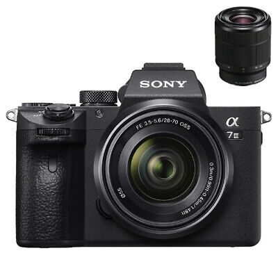 Sony Alpha A7 III Appareil Photo Hybride + Objectif FE 28-70mm f/3,5-5,6 OSS