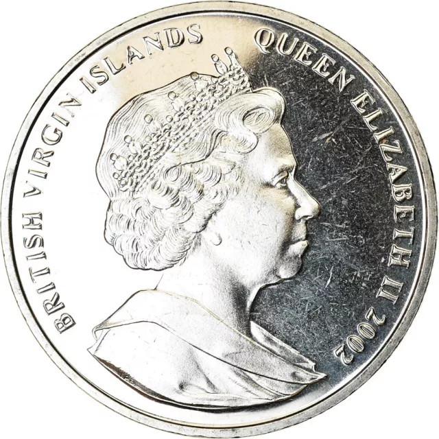 [#786936] Münze, BRITISH VIRGIN ISLANDS, Dollar, 2002, Franklin Mint, Centenaire