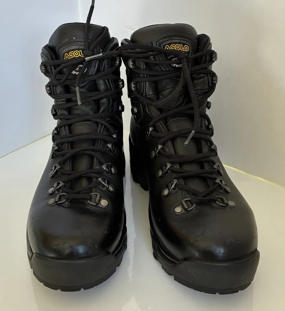 Click Tps ASOLO TPS EVO Gore-Tex Black Leather Hiking Boots - Size 8 1/2 £79.70 ...