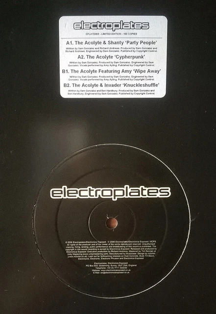 The Acolyte - Party People / Cypherphunk / Wipe Away / Knuckleshuffle - P2508S