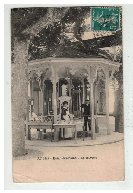 74 Evian The Bath #13131 La Buvette No. 2745