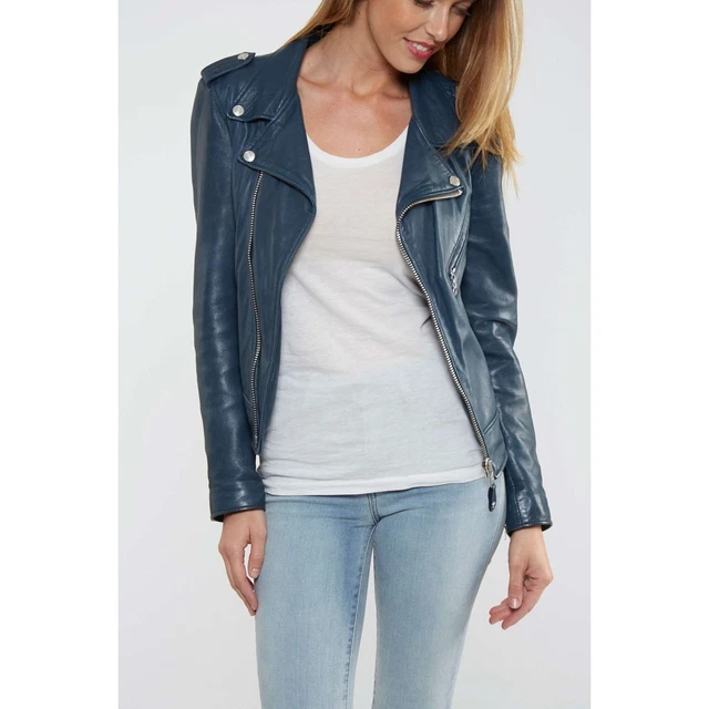 Blouson Perfecto SCHOTT NYC Pour Femme - Cuir D'agneau - Couleur Tabac - Taille L - NEUF Avec étiquettes