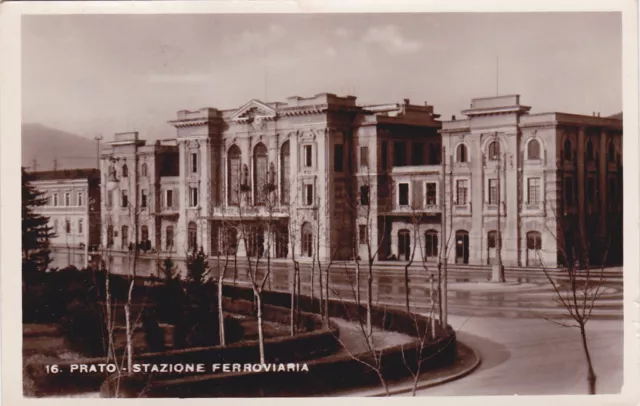 * PRATO - Stazione ferroviaria 1948