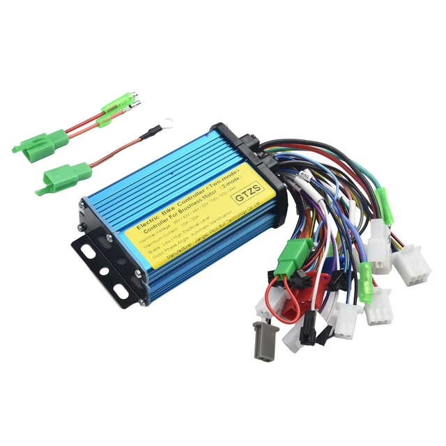 DAZZLEEX Set Regolatore Per Scooter Elettrico 24-48V 30A Con Display S800, Acceleratore E PAS, Per Motori 750W-1000W, Kit Di Conversione - 4