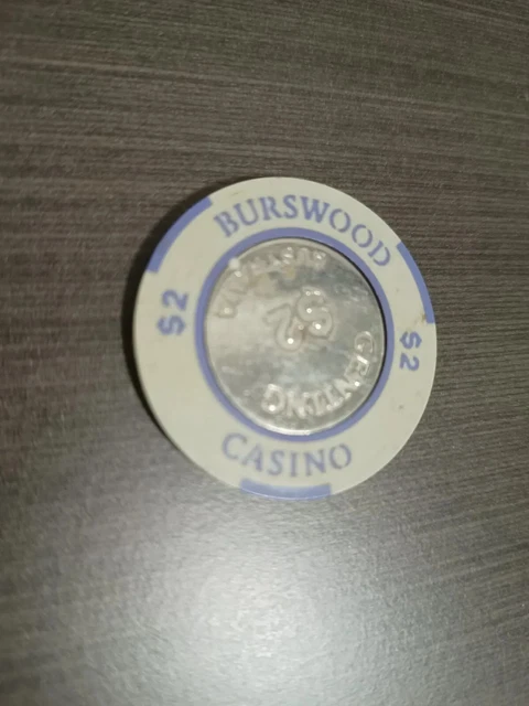80's BURSWOOD CASINO メダル 3点 BURSWOOD CASINO CHIPS Perth, Western Australia 1980s 1990s