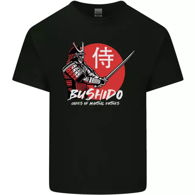 Bushido Samurai Warrior Sword Ronin MMA Kids T-Shirt Childrens