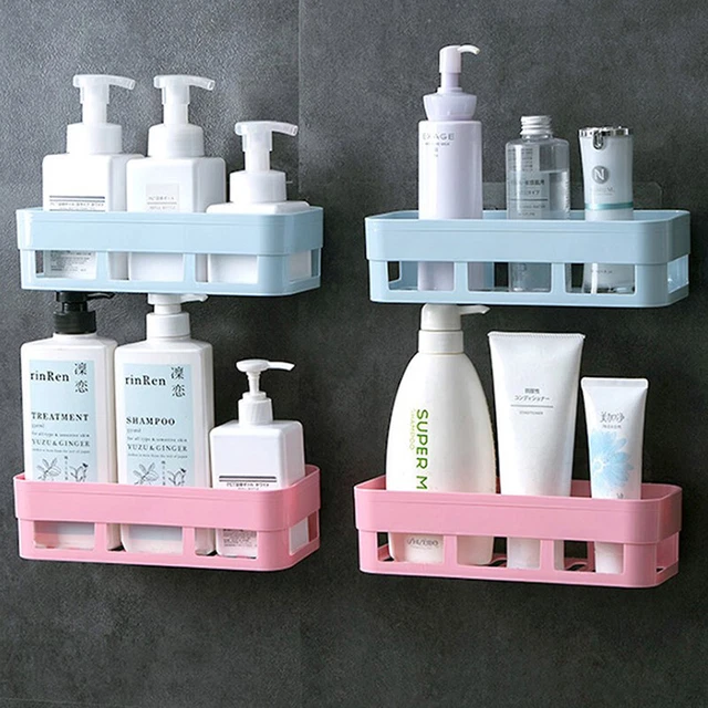 Scaffale Bagno Bagno Adesivo Portaoggetti Ganci Cucina Decorazioni CasaH7