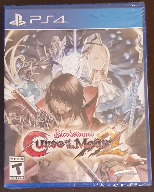 Bloodstained Curse Of The Moon 2 Classic Edition PS4 Limited Run #390