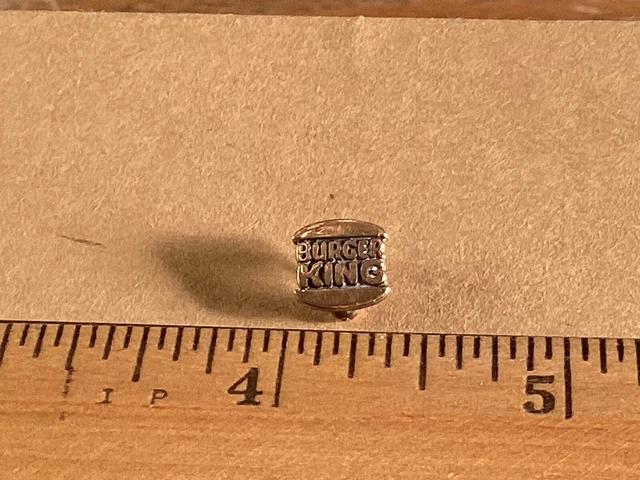 Vintage Burger King Co. logo 1/10 10K pin Good Condition