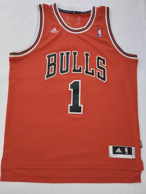 CANOTTA BASKET NBA Chicago Bulls Rose Adidas L Lenght 2 adulto trikot EUR 29 99 PicClick IT
