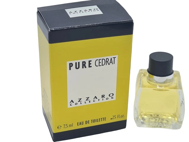 Azzaro - Pure Cedrat Parfum Eau De Toilette Miniature 7.5 Ml - Neuf Rare!!