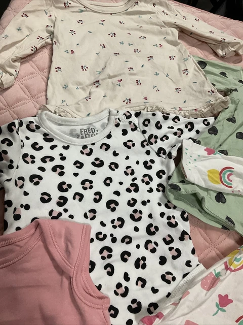 Baby girl large clothes bundle size 3-6 months Various brands 8