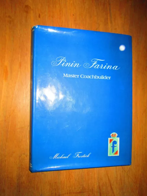 PININ FARINA MASTER COACH BUILDER Car Book Ferari Maserati Automobile Design