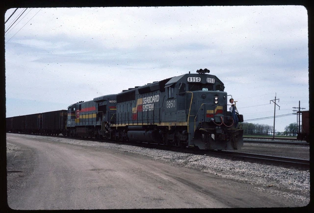 Original Rail Slide - SBD Seaboard System 8950+ Walbridge OH 4-1987