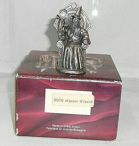 Myth & Magic - MASTER WIZARD - Tudor Mint - WIZARD FIGURE - Box