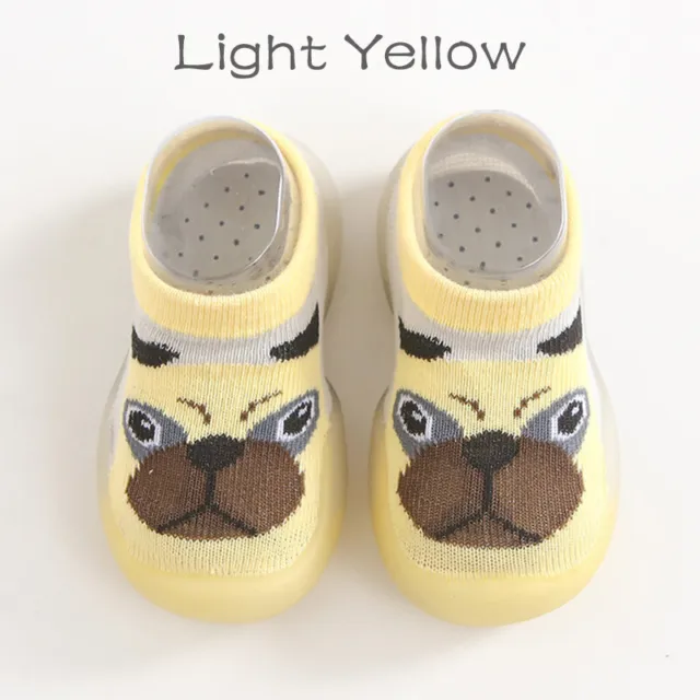 Pantofole antiscivolo invernali calde bambini bambina bambini bambino bambino bambino calze di cotone Regno Unito 12