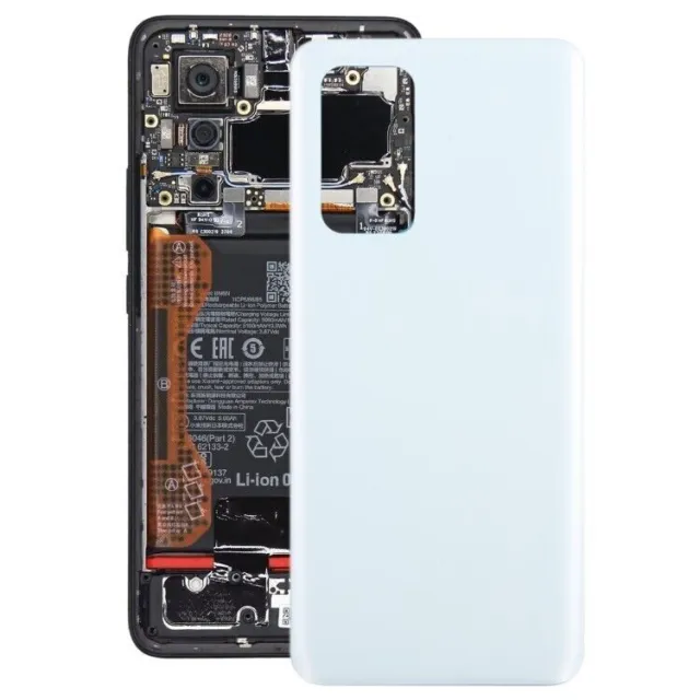 For Xiaomi Poco F5 Pro OEM Glass Material Battery Back Cover white