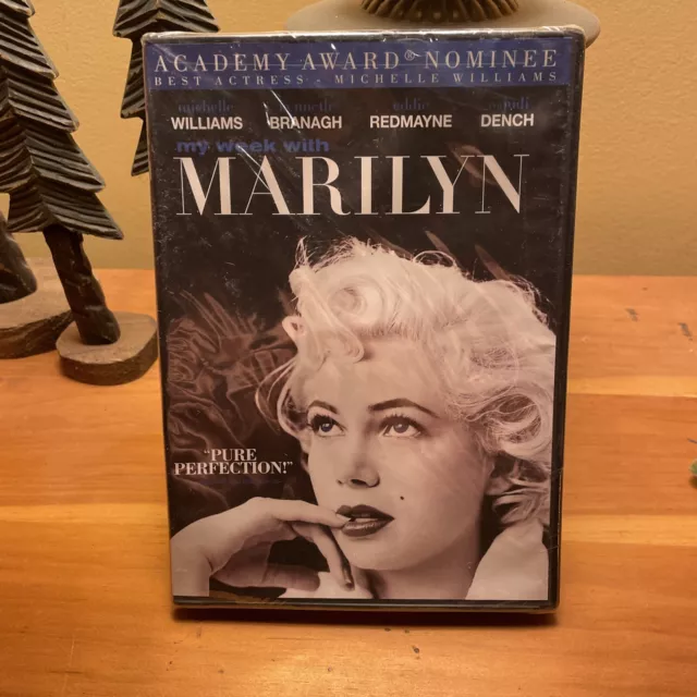 My Week With Marilyn DVD 2012 Michelle Williams Eddie Redmayne Factory Sealed