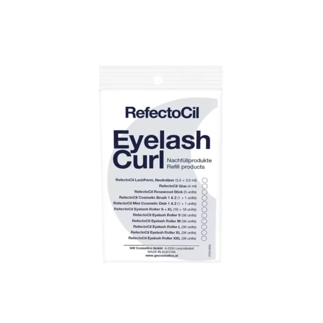 RefectoCil Eyelash S Perm Refill Roller 36 Rollen