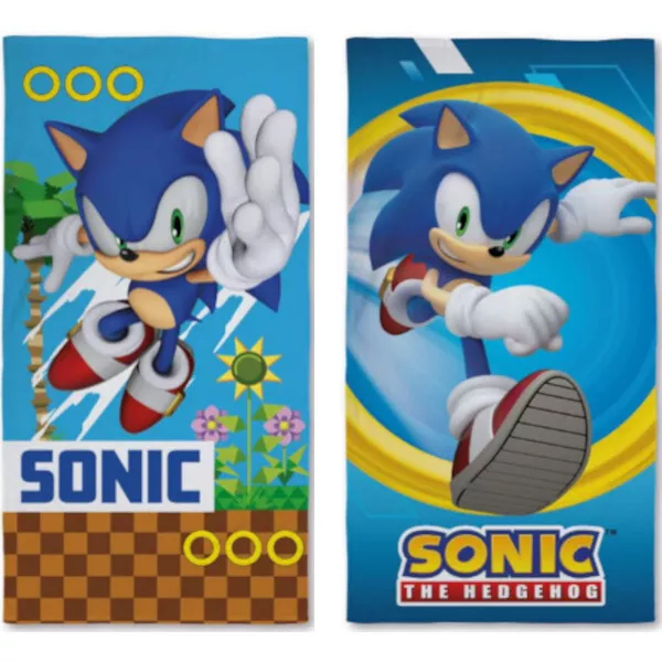 Sonic Bath Towel Beach Towel 27 5/8x55 1/8in