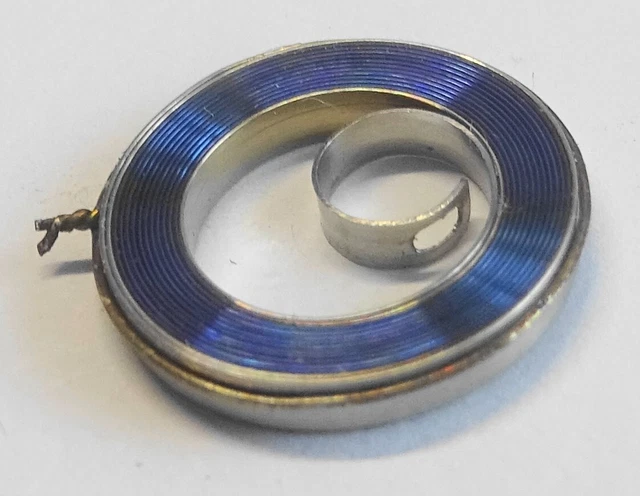 Ressort Pour Horlogerie - Hauteur 4,5 Mm - Diamètre 15 Mm - Épaisseur 0,2 Mm - Neuf