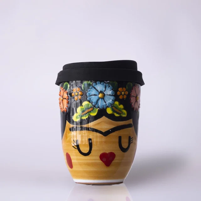 Artesania talavera Vaso de bolita