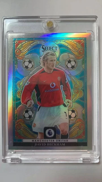 DAVID BECKHAM STAINED Glass Manchester United 2023-24 Panini 