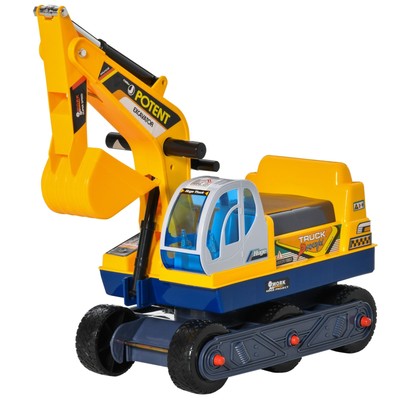 Amscan Amscan Escavatrice Cavalcabile Escavatore Costruzione Bambini Costume Halloween 