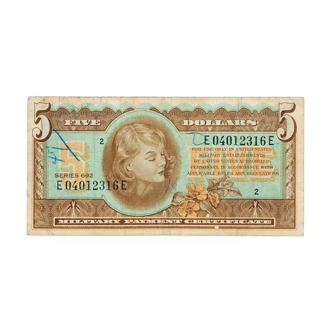 USA MPC 5 Dollars Series 692 f -graffiti