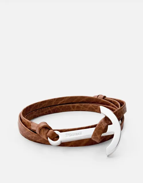 Modern Anchor on Leather Bracelet by Miansai | 100% Genuine | Free US Shipping!