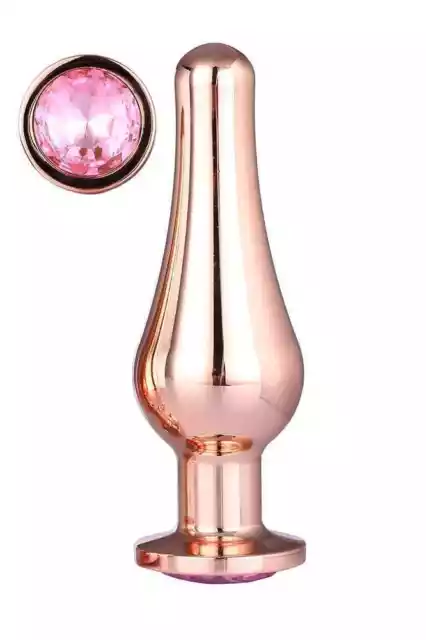 Dream Toys Gleaming Love Rose Gold Pleasure Plug L Analplug Buttplug Anal