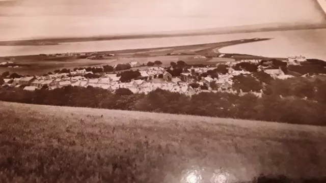 Highlands birds eye view,  FORTROSE  Chanonry Point,  " Ness " RPPC Scotland