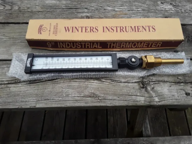 Temperature Guage Winters Instruments Thermometer Heating Measurment Hydronics