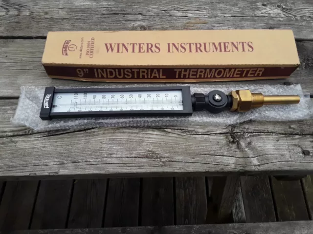 Temperature Guage Winters Instruments Thermometer Heating Measurment Hydronics