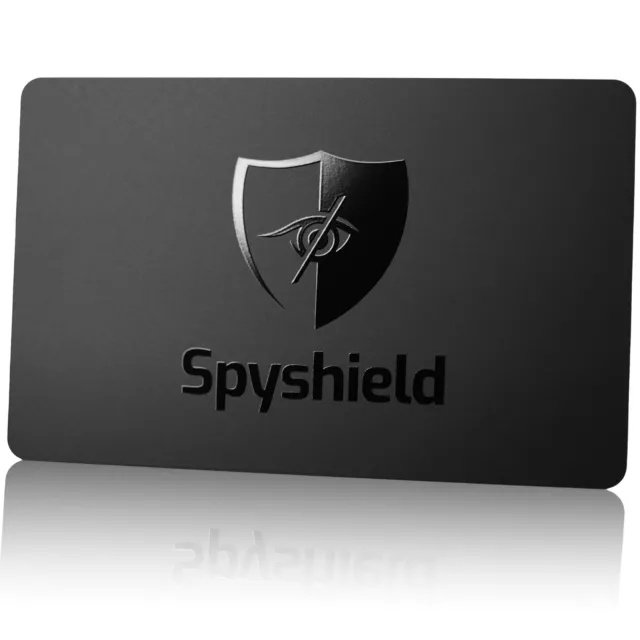 Spyshield© RFID Blocker Karte mit Störsignal NFC Schutz für EC Karte Kreditkarte