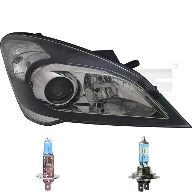 Phares Halogènes Gauche + Droit Avec Moteur électrique Pour Peugeot 307 CC – Réglage LWR Inclus