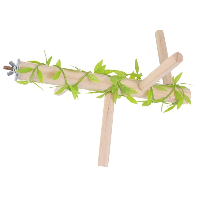 1PC Pet Bird Standing Rack Vogel Klettern Stehen Sittich Spielen Spielzeug Vogel