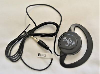 Cobra MONO AURICOLARE CUFFIA CM2 SINGOLO NERO ATTACCO AUX DIAM 3.5CM UNIVERSALE N.988 