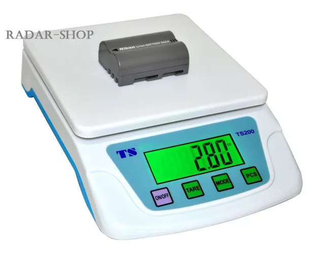 Bascula balanza digital 10KG Peso electrónico alta precisión lcd 2 en 1 2