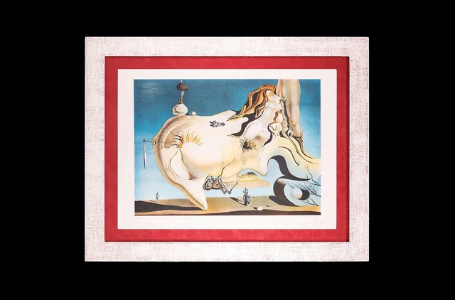 Salvador Dalí – 1929 – El Gran Masturbador – Litografía 127 / 300