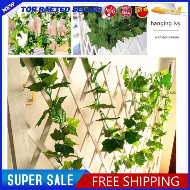 Faux Garland Plant - 5 Pack with 81 Leaves Artificial Hanging Vine for Wedding