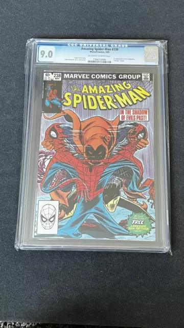 AMAZING SPIDER-MAN #238 1st Hobgoblin with Tattoz 1983 CGC 9.0