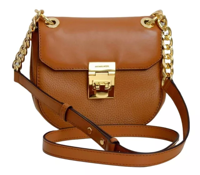 MICHAEL KORS DAMEN Tasche Bag CECELIA MINI SADDLE BAG acorn
