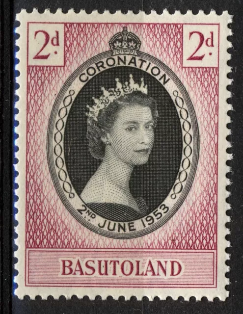 Basutoland 1953, 2d Coronation QEII MNH, Mi 45