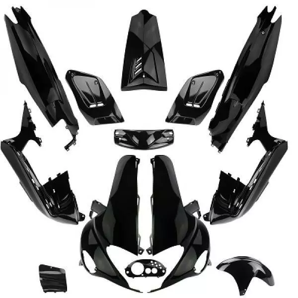 366311 Kit Carene 13 Pezzi Carena Gilera Runner 1997-2004 50 / 125 / 180Cc Nero