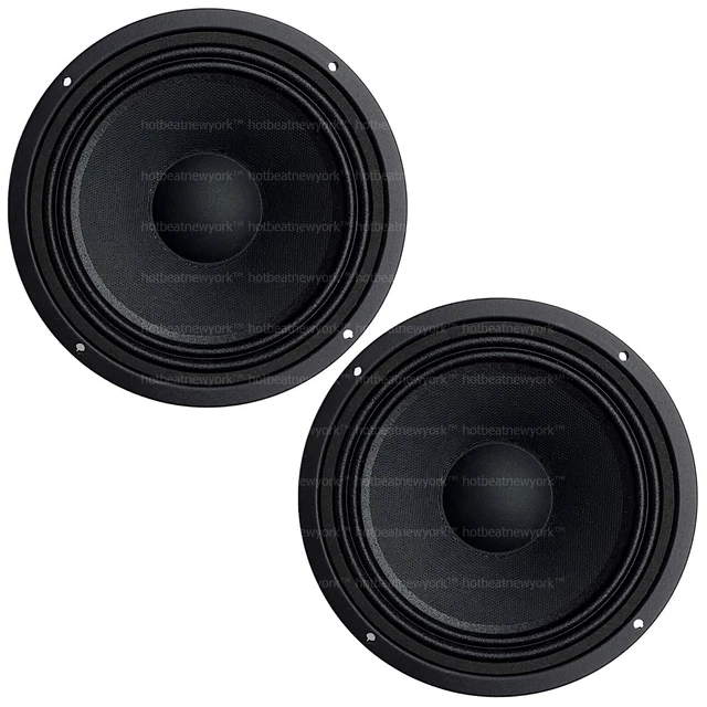HyperPower 6.5" Midrange Speaker 200-Watt RMS 8 Ohm HP60MD 94dB - Foto 4