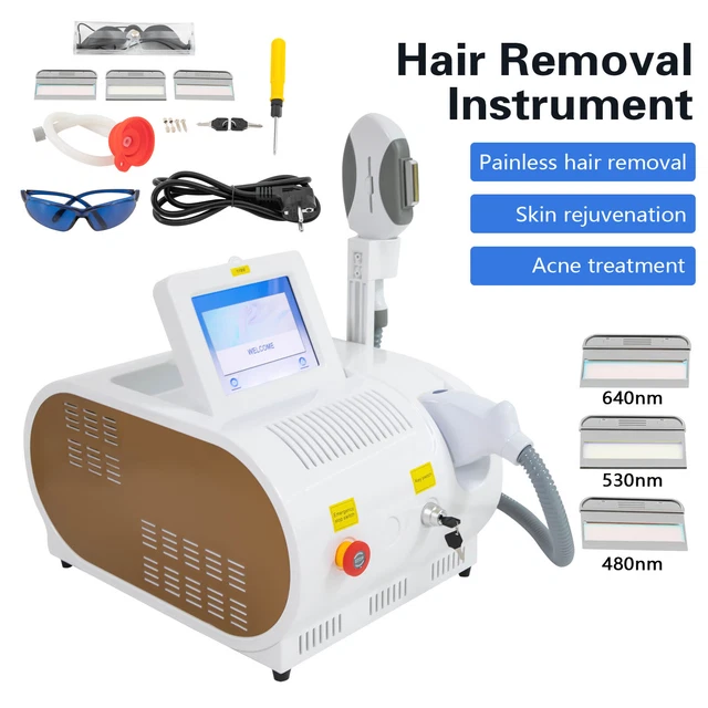 Macchina depilazione RF PRO IPL Elight laser permanente opzionale 220 V 50J 2000W