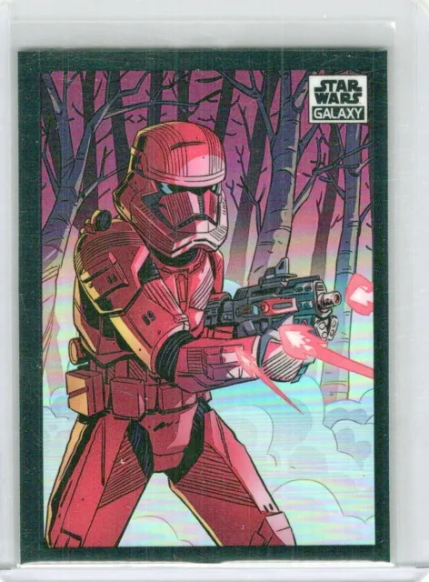 2022 Topps Chrome Star Wars Galaxy Refractor #84 Sith Trooper